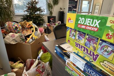 Jouets collectés au siège de LMV - Agrandir l'image 6 sur 6, fenêtre modale